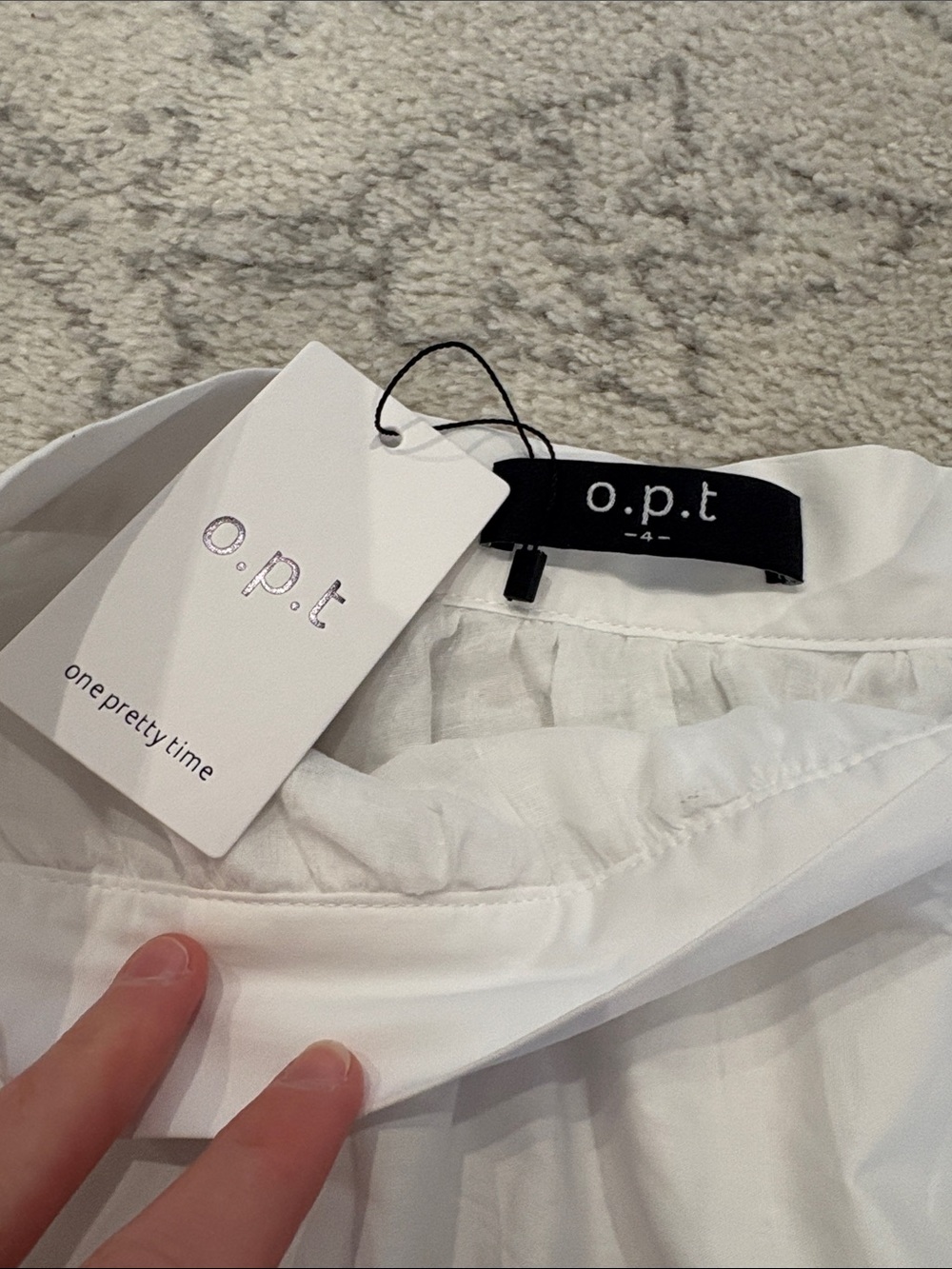 NWT o.p.t. Beth cotton skirt size 4 - Picture 8 of 12
